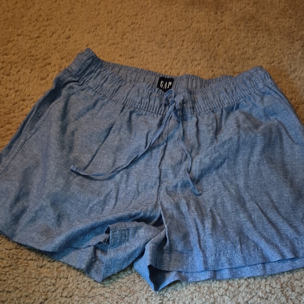 GAP Women's Blue Casual Shorts